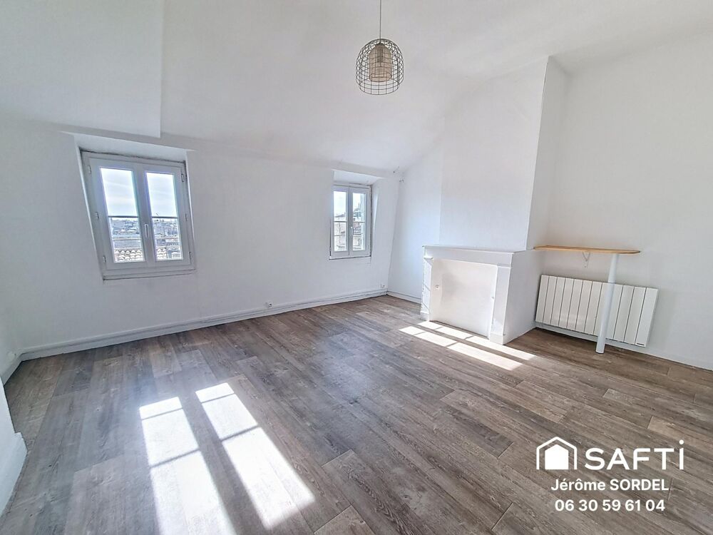 Vente Appartement Bordeaux Saint-Rémi / T3 au dernier étage / 60m² Bordeaux