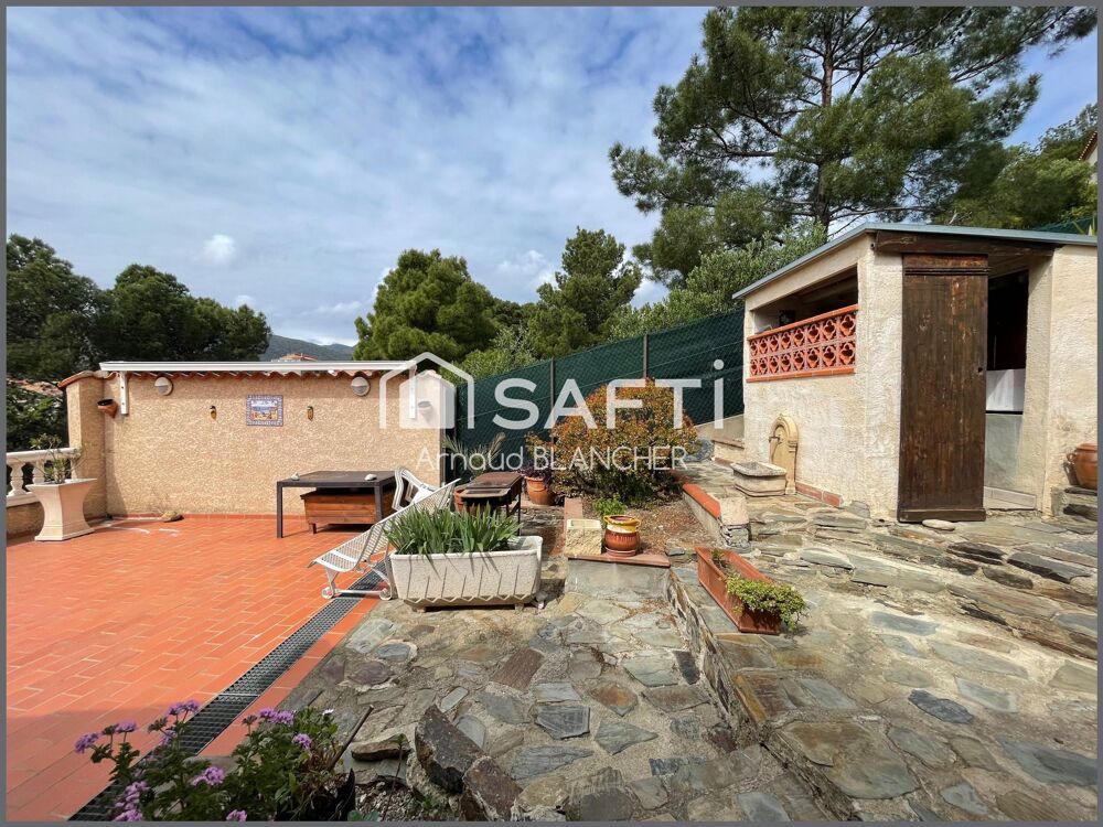 Vente Maison A quelques minutes de l'Espagne, charmante maison dans quartier résidentiel au pied de la colline de Cerbère. Cerbere