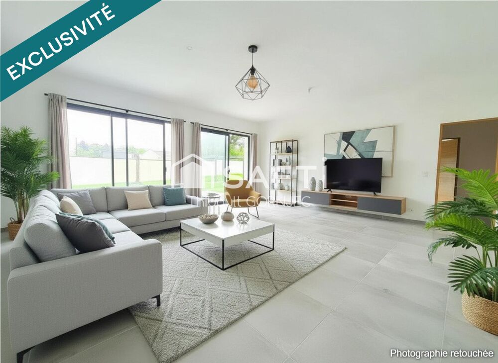 À VENDRE  MAISON D'ARCHITECTE ÉCOLOGIQUE Héricy · Seine-et-Marne (77850) 159 m² habitables | Terrain de 712 m² | Construction 2