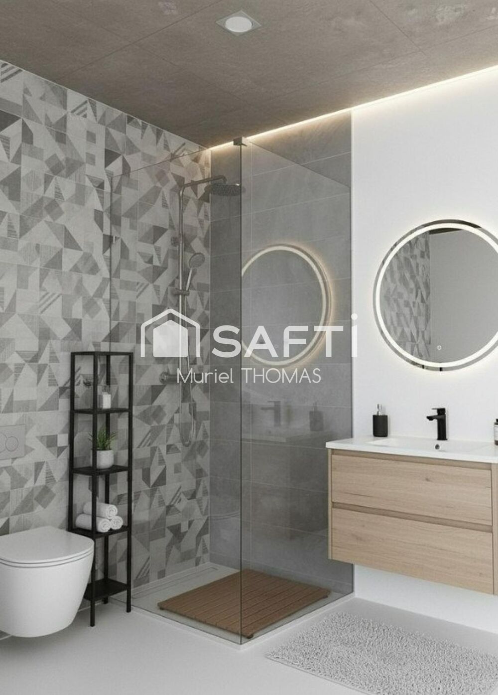 SPACIEUX... AVEC 3 CHAMBRES - GARAGE - COUR