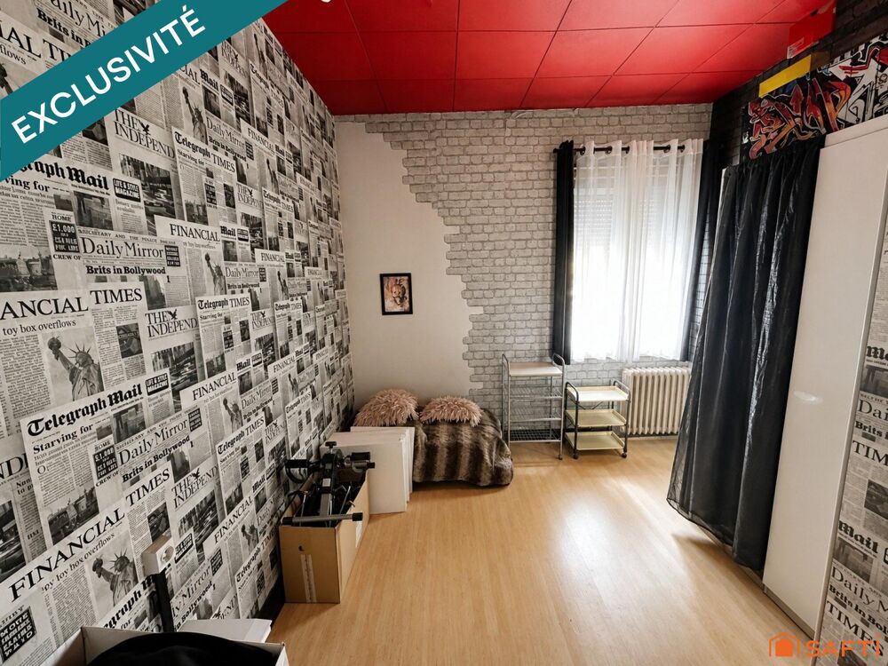 Vente Maison Maison de ville avec jardin – 2 chambres Saint-quentin