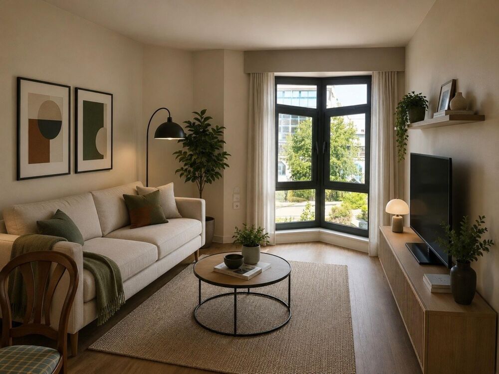 Appartement T2 en hypercentre belle vue sur l'odet