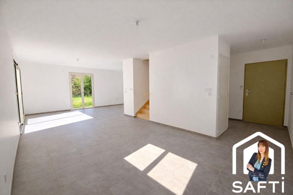 Maison neuve T4 de 90 m² + garage  Terrain de 622 m²
