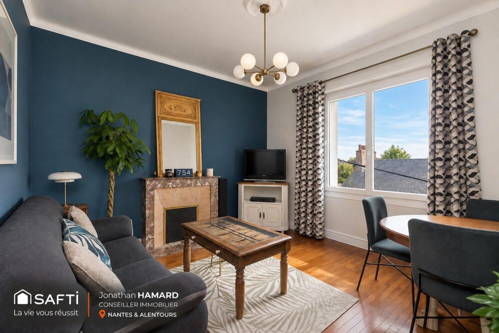 Vente Appartement La cathédrale à l'horizon, le Jardin des Plantes pour voisin Nantes