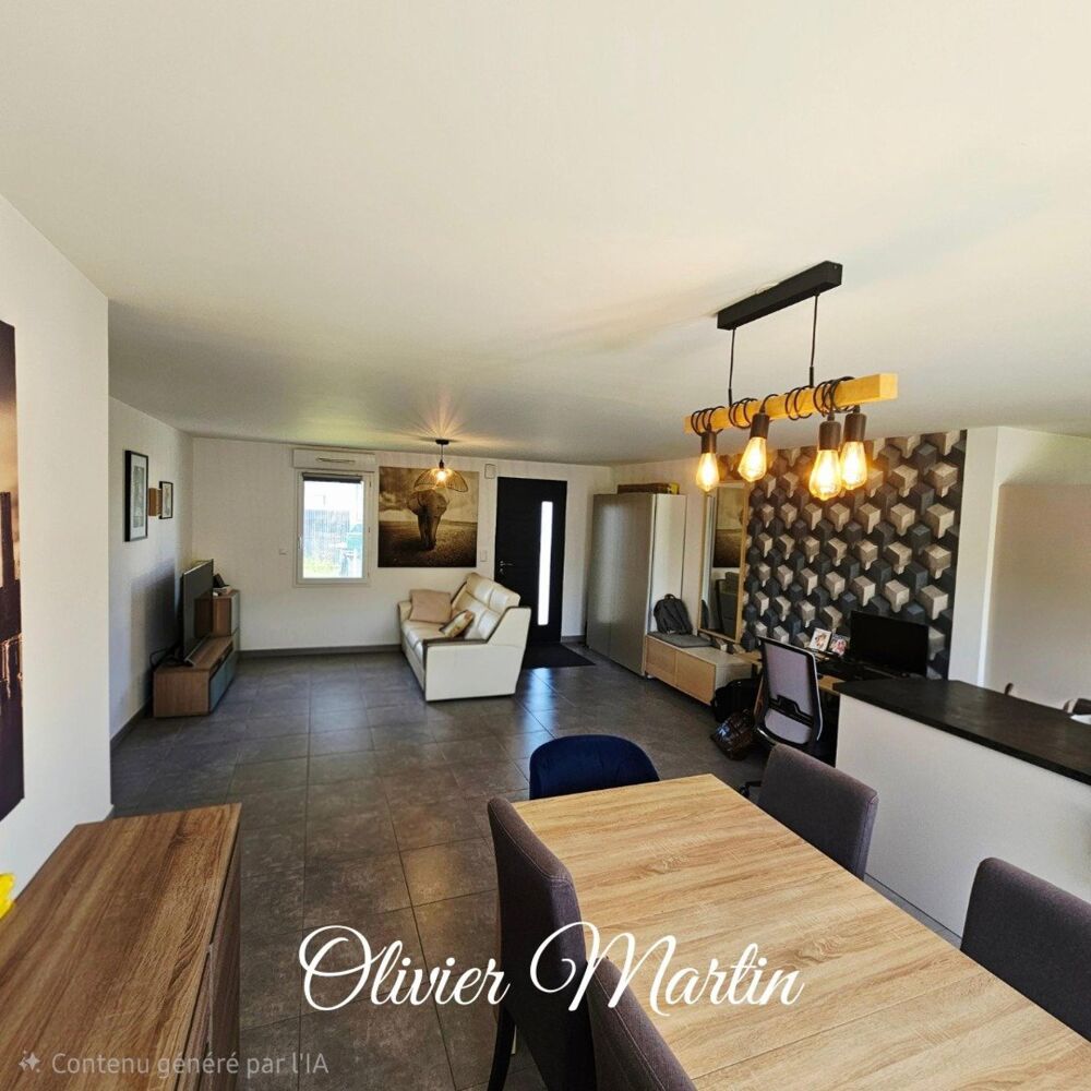Maison individuelle de plain-pied de 2018 - 90 m² - Parcelle 455 m²