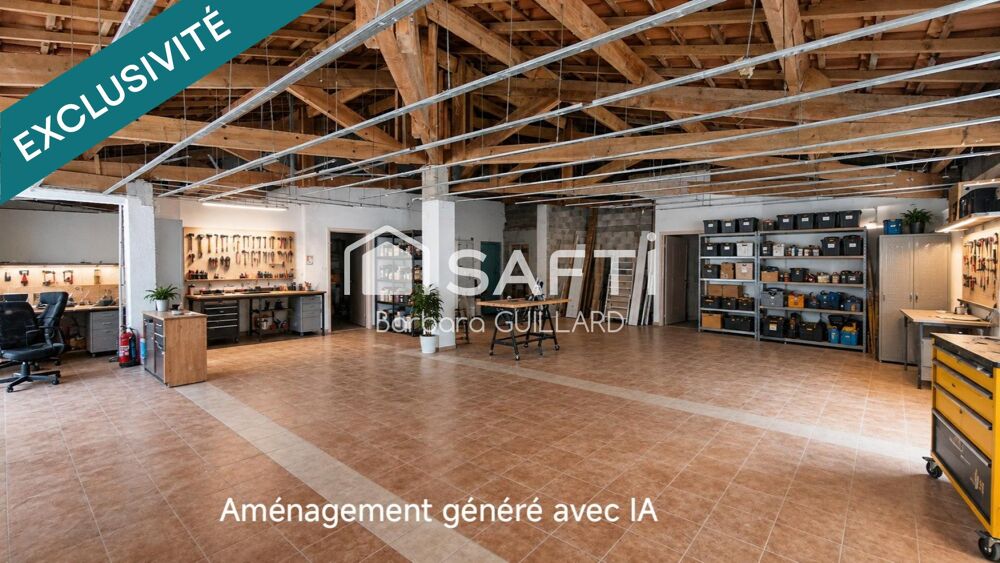   Local professionnel à fort potentiel et modulable. 