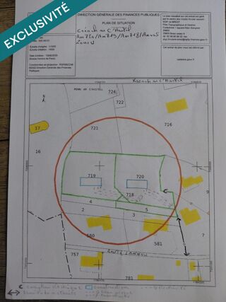  Terrain � vendre 1050 m�