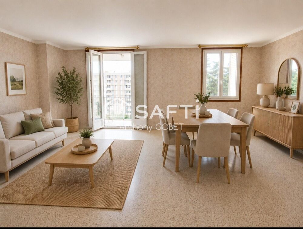 appartement T3 64m2 résidence calme et sécurisée