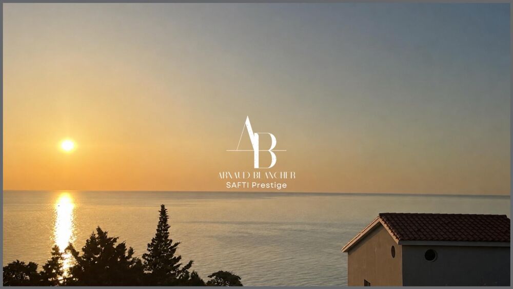 Villa avec vue panoramique exceptionnelle sur la Méditerranée