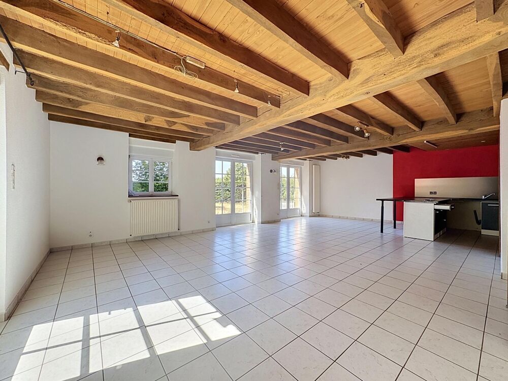 Maison en pierre  3 chambres  Terrain clos de 1 143 m²