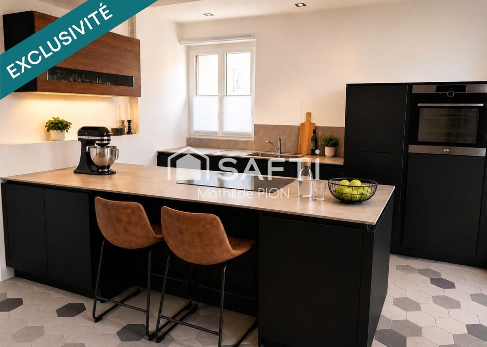 Appartement contemporain dans une maison de charme