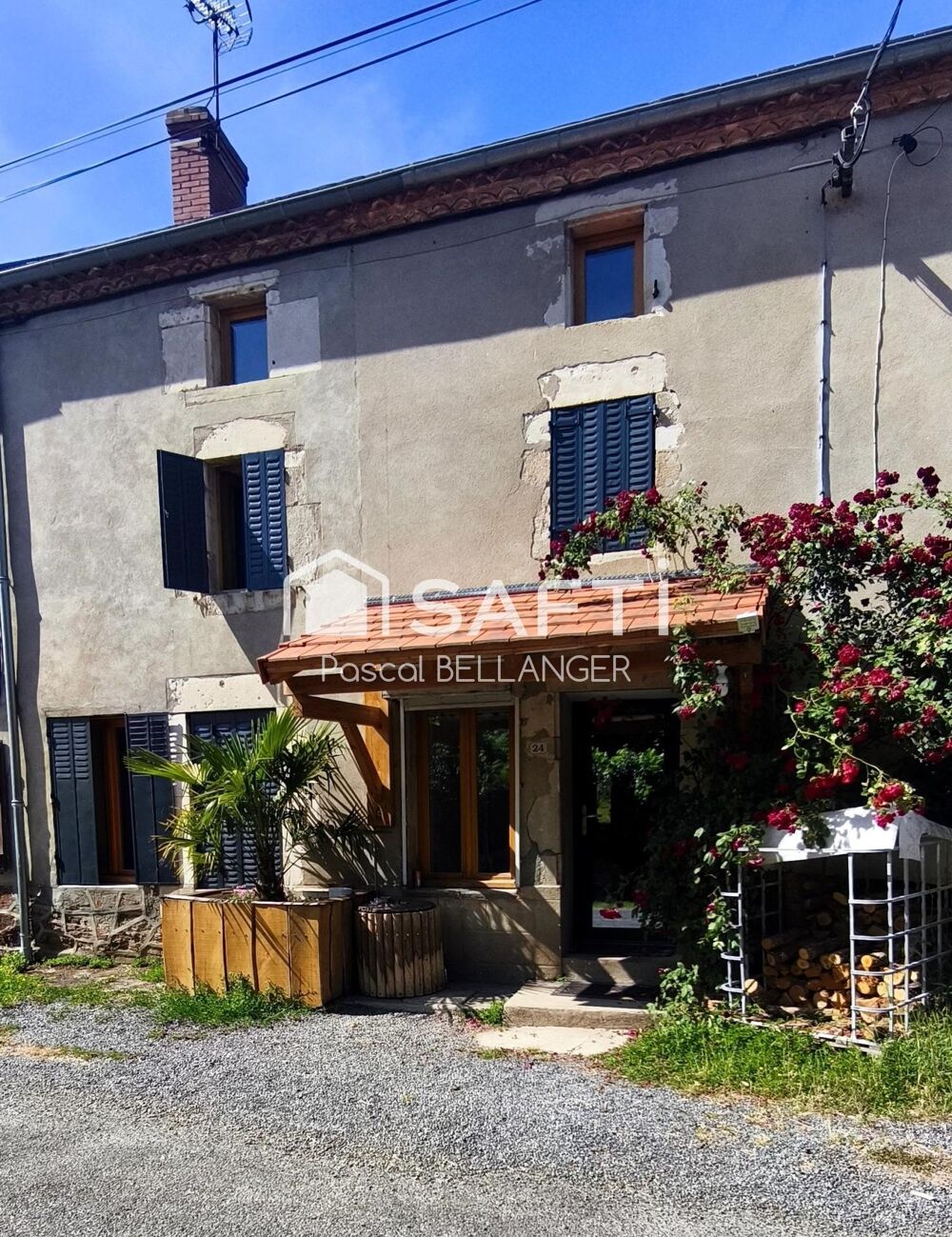 Vente Maison Ideal projet chambre d'hôtes plus gites indépendant renovation total, exploitable de suite Chouvigny