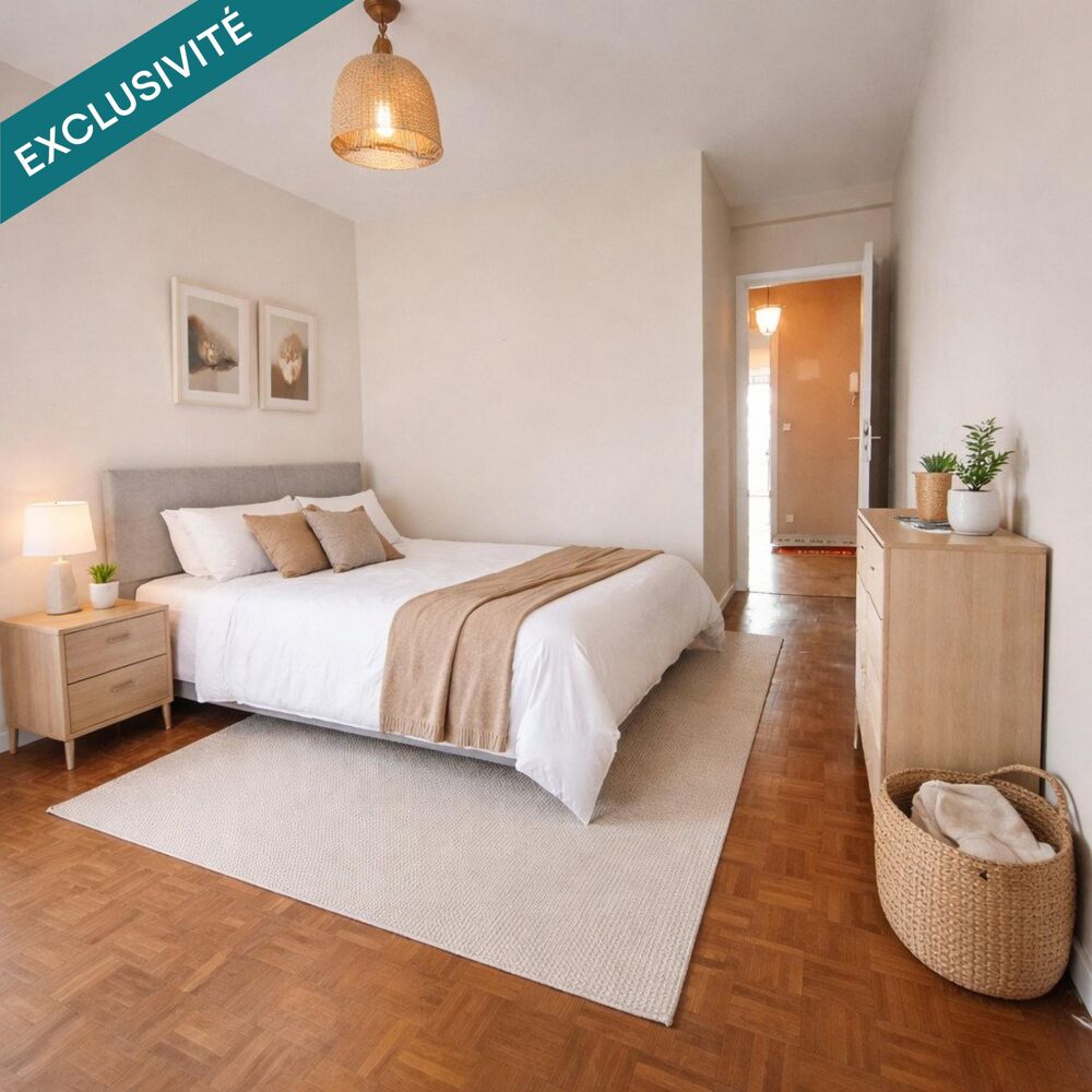 Vente Appartement T3 Traversant de 73 m² + Balcon + Cave Nice