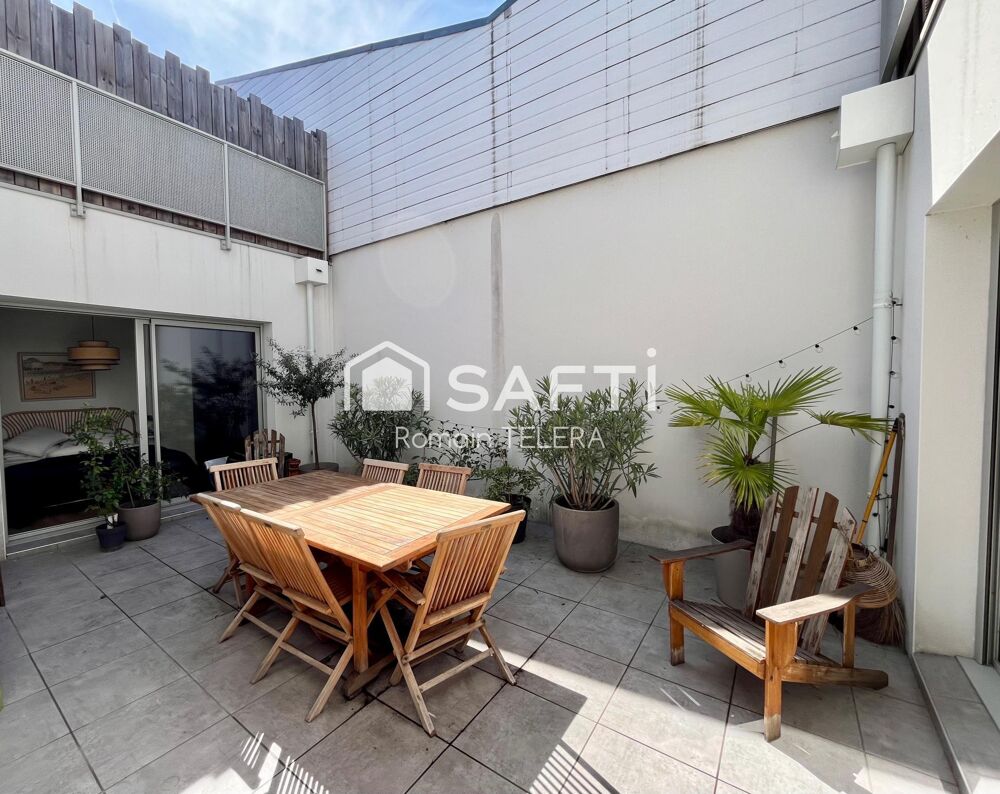 Vente Appartement Nansouty : appartement T4 parfaitement rénové de 98 m², avec une terrasse et un garage. Bordeaux