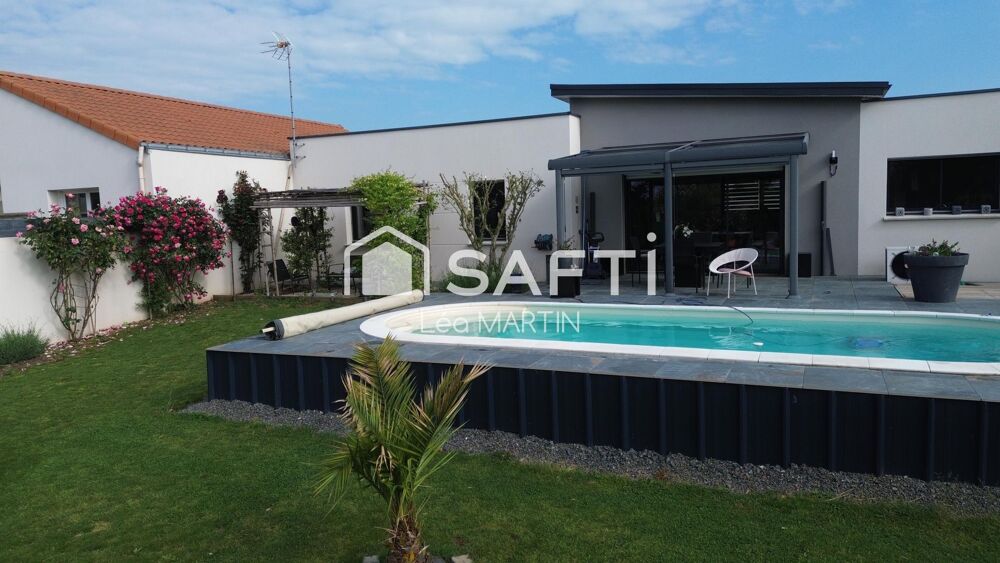 Pavillon récent de 120m2 - 3 chambres - Piscine