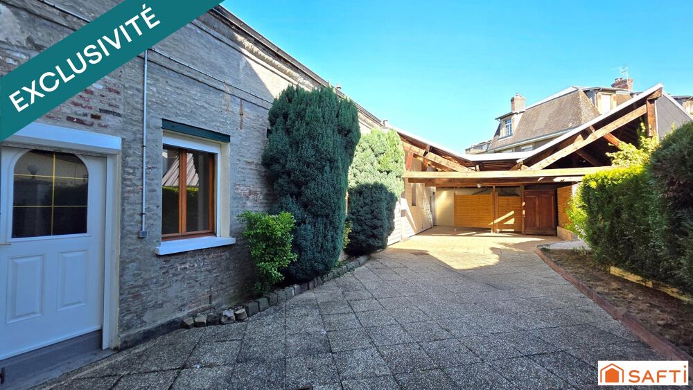 MAISON T6 de 143m² en CENTRE VILLE avec commodités de plain-pied, grande terrasse et accès véhicule