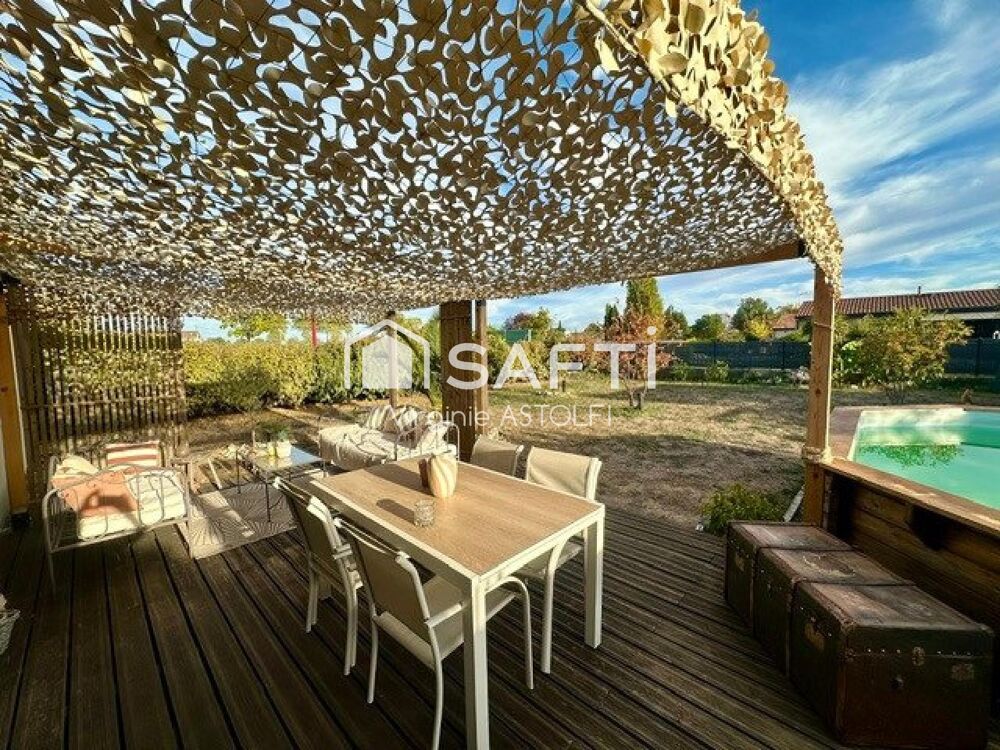 Vente Maison POUCHARRAMET - Jolie maison contemporaine de plain-pied sur une parcelle de 613 m2 Poucharramet