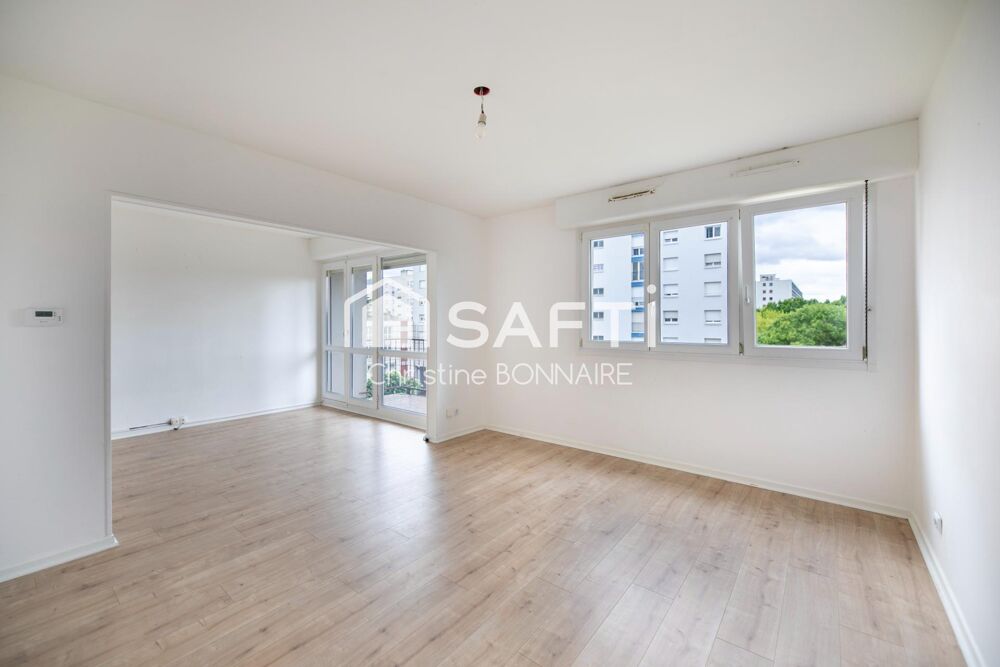 Appartement T4 avec 2 chambres, cave à 15mn du centre ville