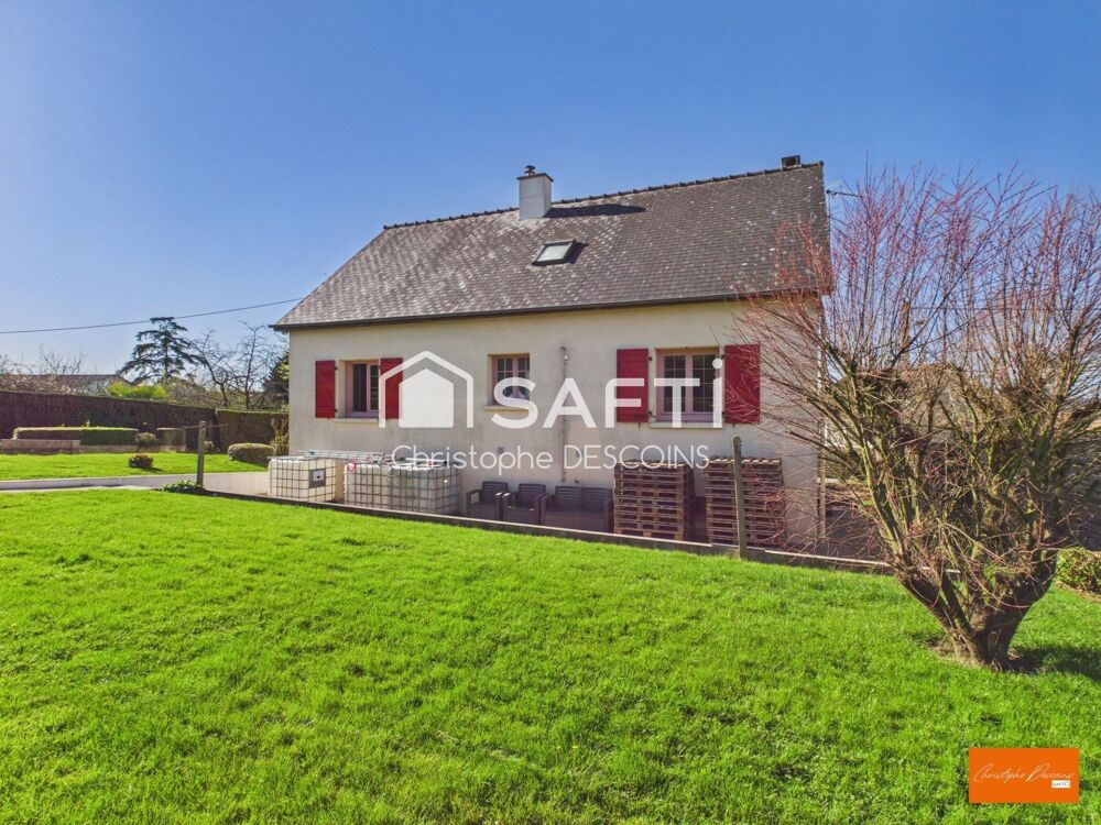 Maison familiale 120 m² avec sous-sol total  Montenay