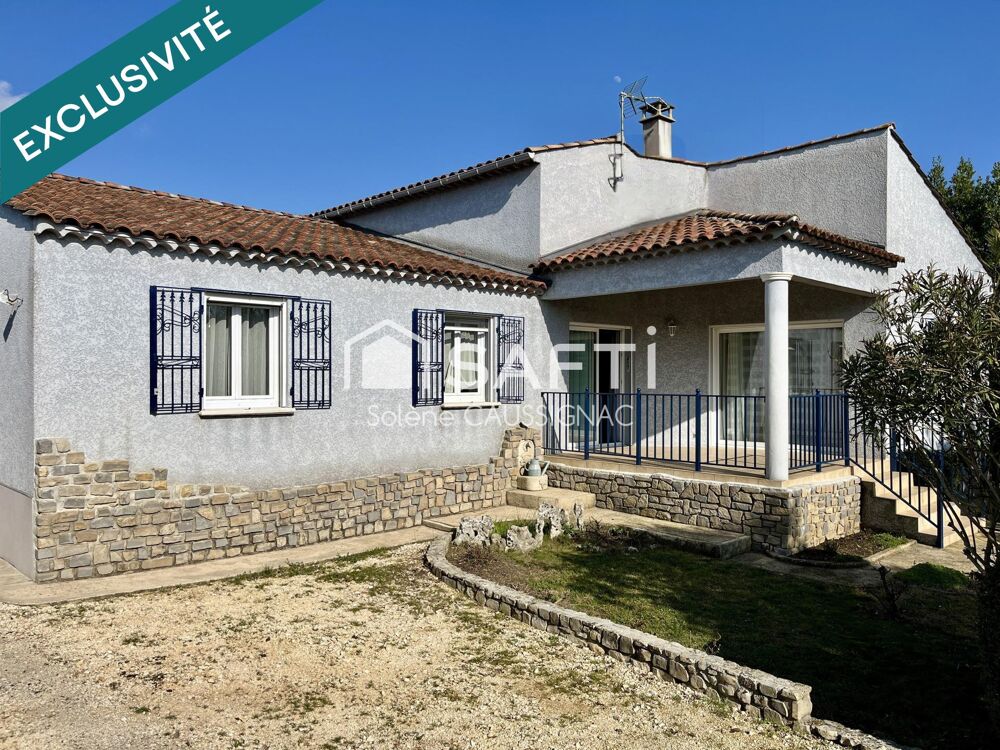 Maison de plain pied de 151m2 sur 1277 m2 de terrain au calme