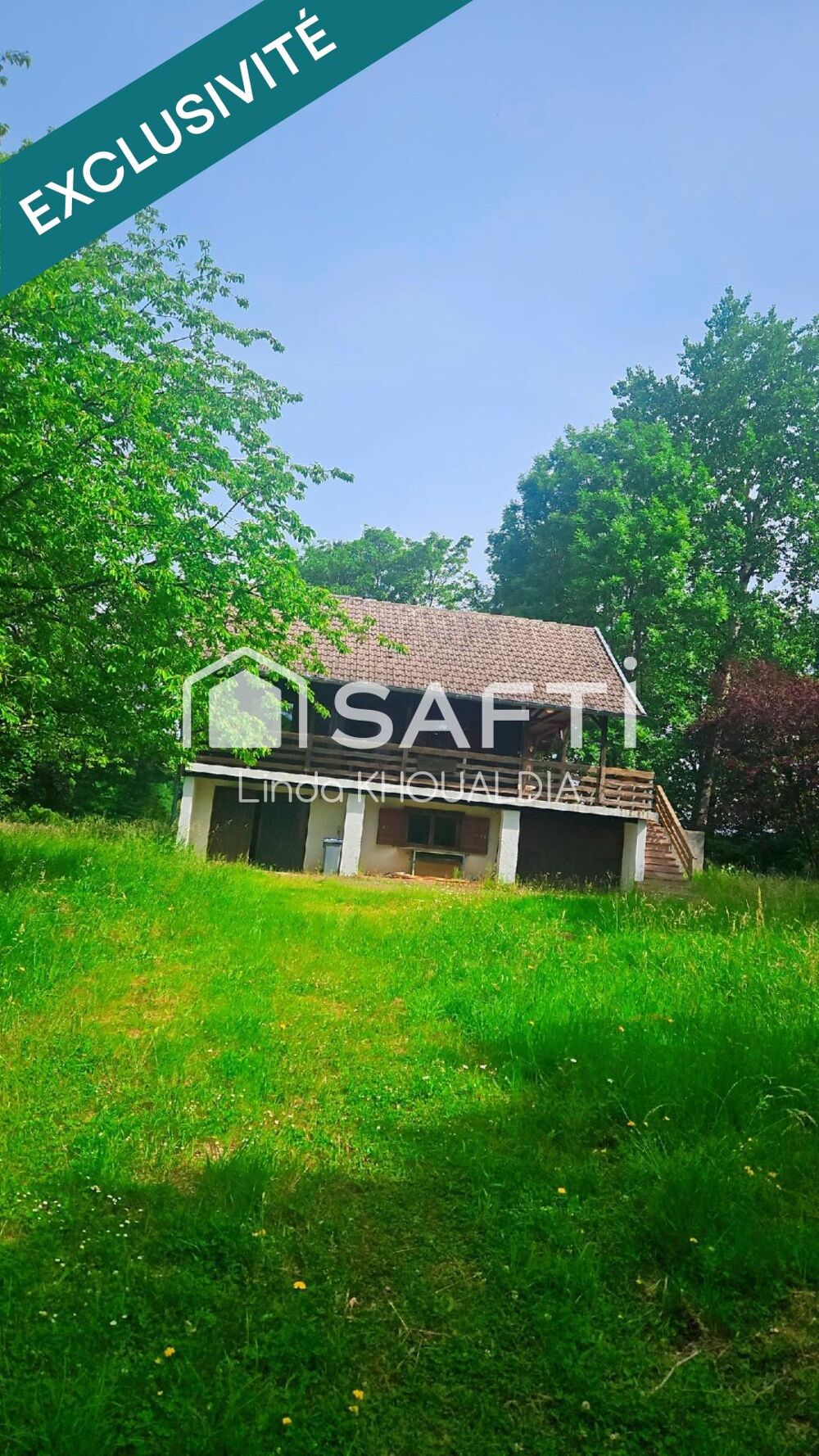 Vente Maison PLAINE – Chalet 78m² - 3 chambres sur un terrain de plus de 36 ares dont une partie constructible Plaine
