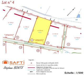  Terrain à vendre 575 m²