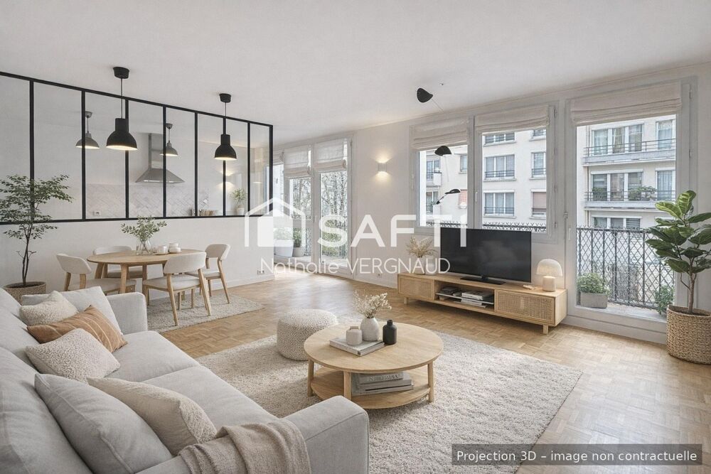 APPARTEMENT 4P AVEC BALCON EN PLEIN CENTRE-VILLE