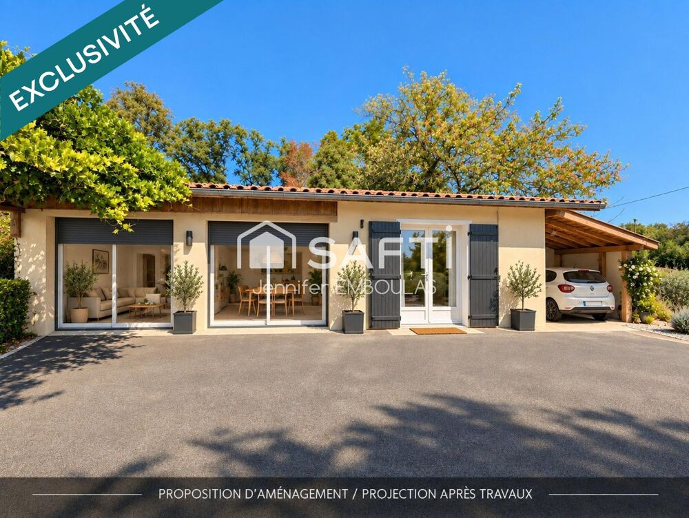 Vente Maison POMPIGNAC – 55 m² À RÉNOVER – PARCELLE 220 m² – FORT POTENTIEL Pompiac