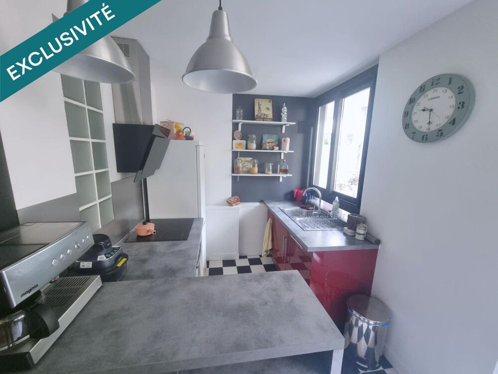 Vente Appartement Studio 33 m² avec balcon filant, proche métro Pantin