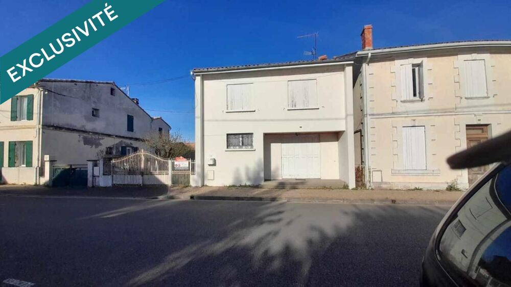 maison de ville non mitoyenne avec étages 4 chambres et jardinet