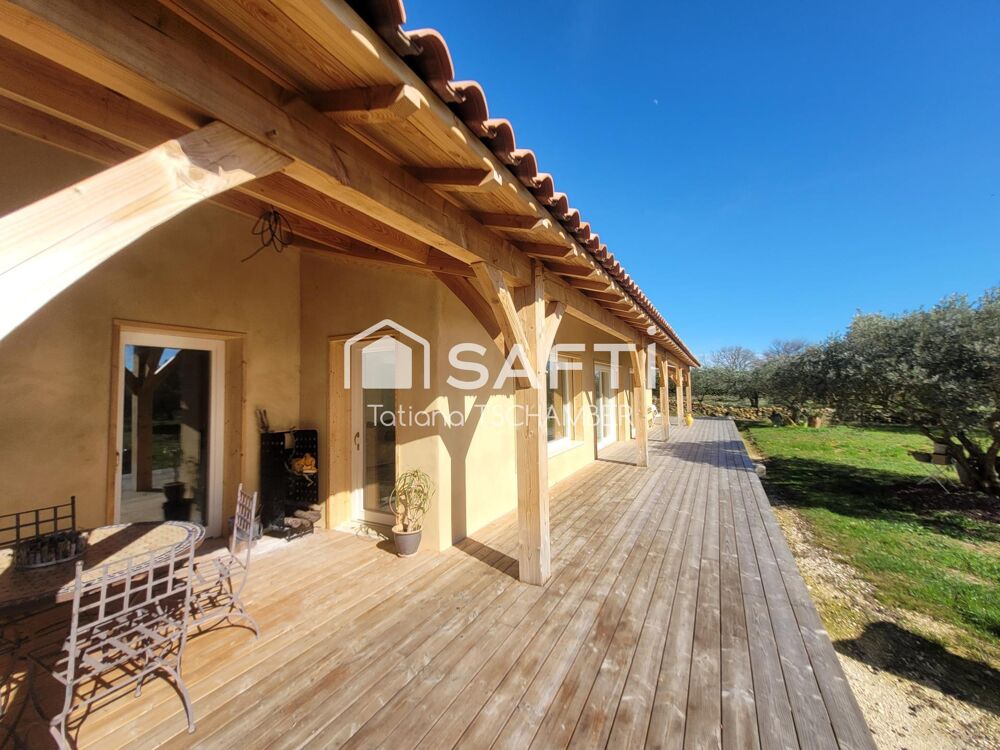 maison plain-pied bioclimatique,5 chambres,150m2