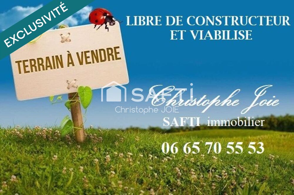 4400 m² constructibles + maison piscine garage