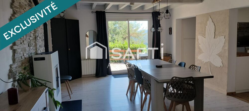 Vente Maison Chalet de 145m² avec garage en sousol sur 914m² de terrain Montclar