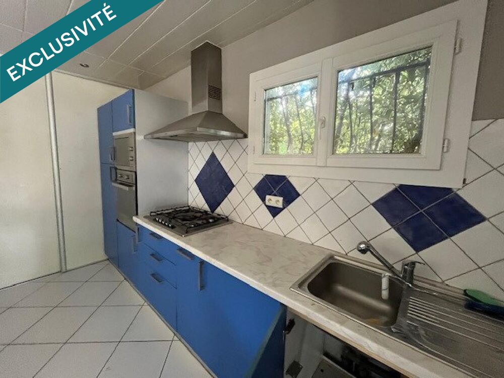 Maison 80m² 4ps, 2chs, plus véranda et double garage