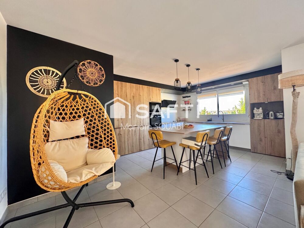 Vente Maison Villa d'environ 109m², parcelle 499m² vue sur vignes Clermont-l'herault