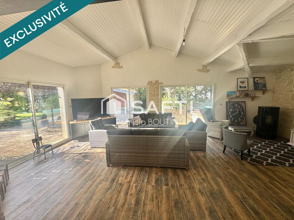 Vente Maison BEAU PAVILLON DE 4 CHAMBRES ET STUDIO ATTENANT + JARDIN PISCINE ET GARAGE Chize