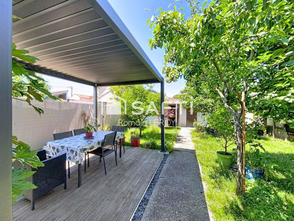 Maison 3 chambres avec jardin, garage et tram à pied