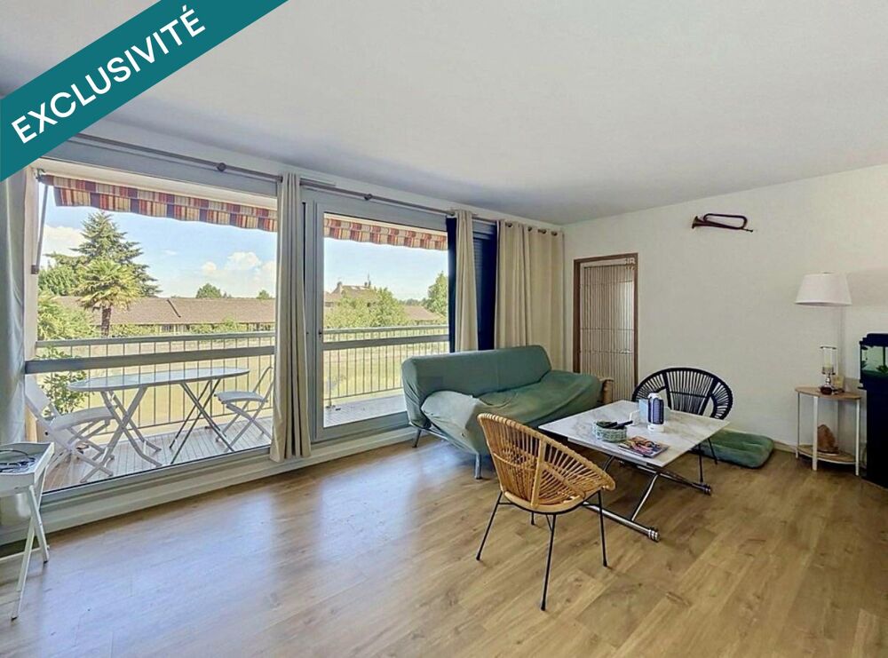 Mâcon : T4 lumineux, terrasse et double garage