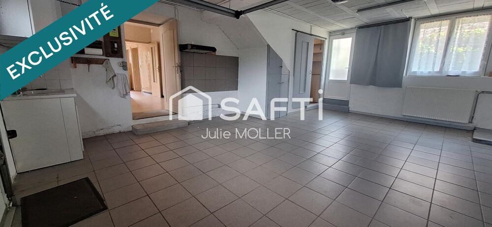 Exclusivité  Maison avec garage aménageable et jardin