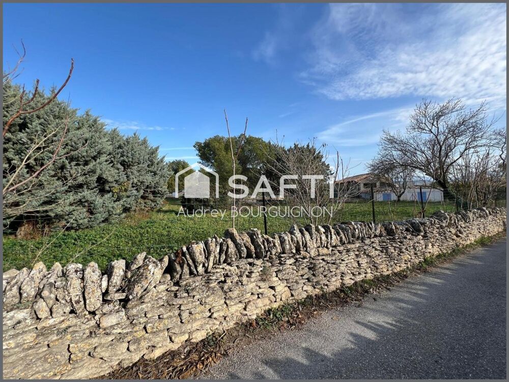 Vente Terrain Terrain constructible 509 m² - Calme et ensoleillé Cabrieres-d'avignon