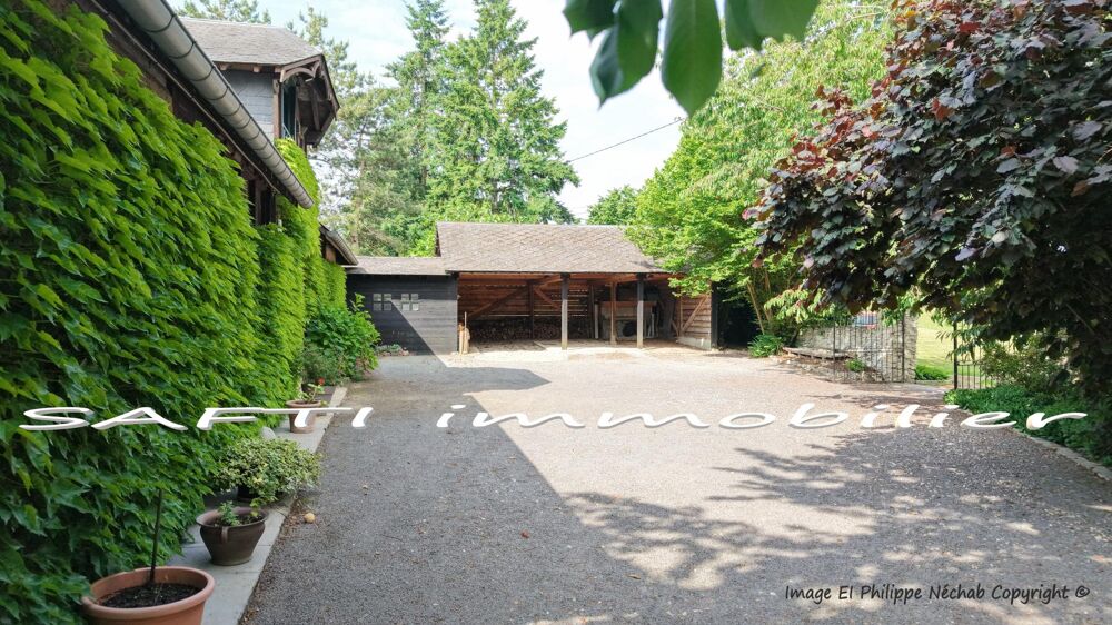 Vente Maison Propriété d'exception à 1 heure de PARIS : 335m2 habitables, 6/7 chambres, piscine, dépendances, parc de 5700m2 + projet d'aména Freneuse