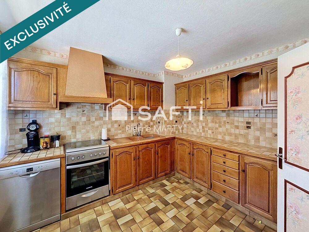 Maison 128 m² | 3 chambres | Sous-sol complet | Terrain 572 m² | Saint-Jean-des-Champs