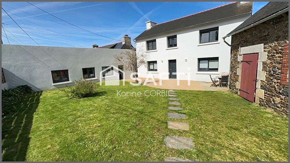 Vente Maison Du charme pour cette maison renovée avec dependances garage et atelier, 600m2 de jardin Pordic