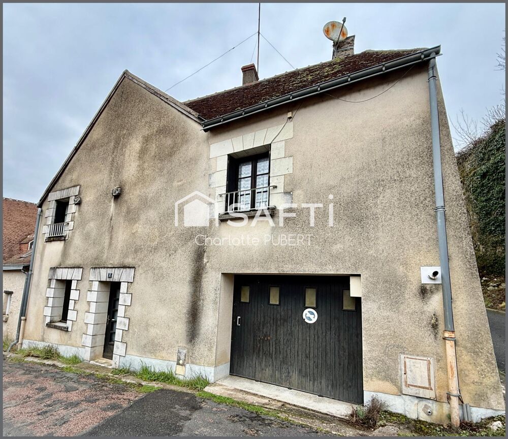 Maison de bourg, 3 chambres et un garage