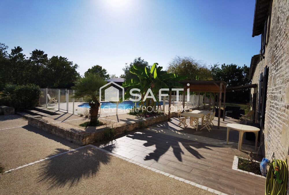 Vente Maison Longère avec dépendances, piscine, idéal projet de gîtes Aiffres