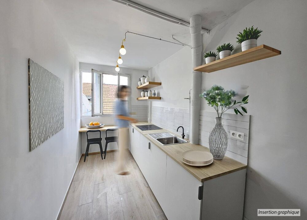 Vente Appartement Beau 3 pièces lumineux et rénové – 52 m²- A saisir rapidement Aubervilliers