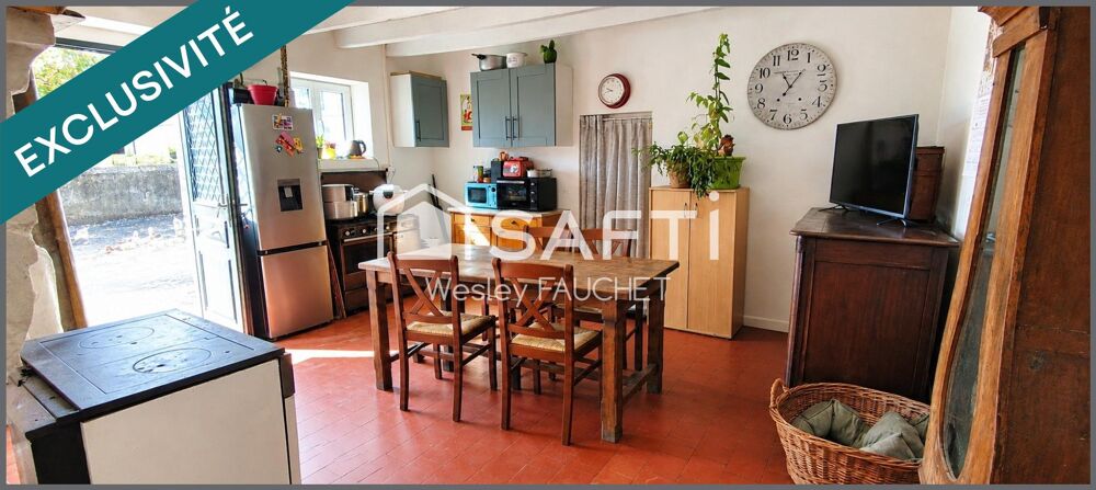 Vente Maison Maison 78 m² avec dépendances et 3 hectares de terrain Maillet