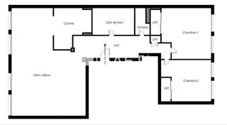  Appartement à vendre 3 pièces 83 m²