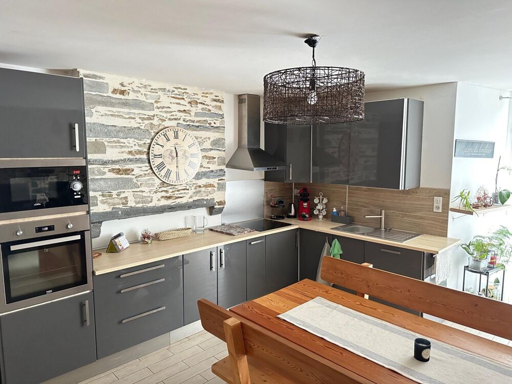 Vente Maison Maison de charme à 9 min de Nort sur Erdre  – 114 m², 3 chambres et jardinet Joue-sur-erdre