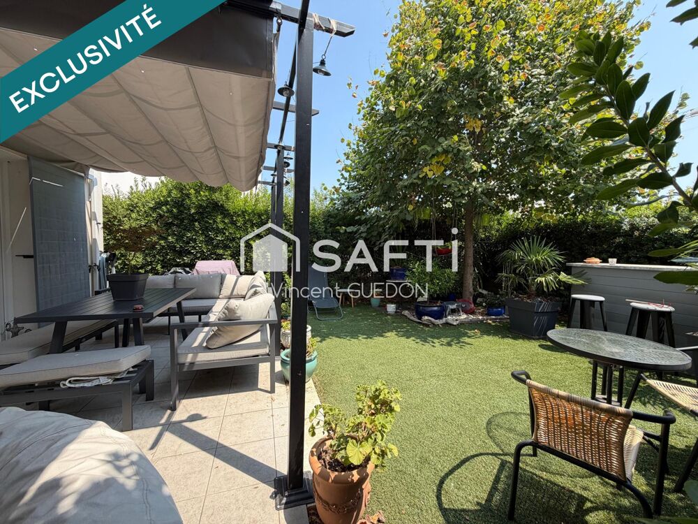 Villa T4 avec garage et jardin privatif